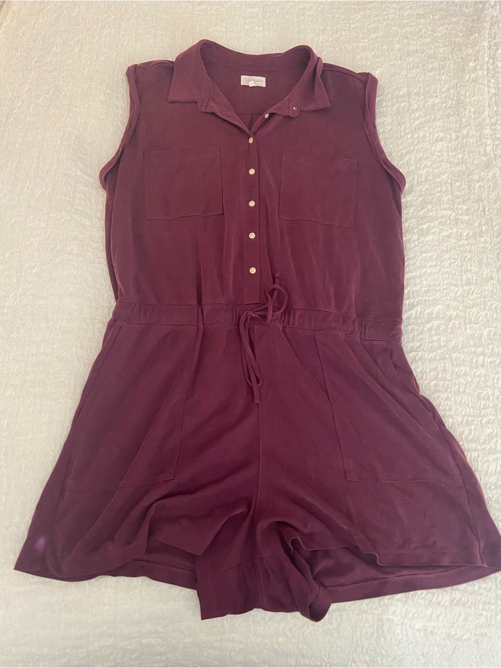 LOU & GREY WINE ROMPER SIZE XL - Picture 5 of 7